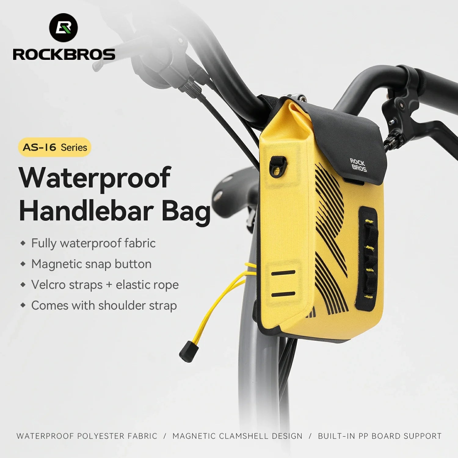 1.3L Waterproof Bike Handlebar Bag AS-016 | ROCKBROS