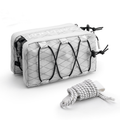 ROCKBROS 1L Bicycle Tube Bag - Dual Storage & Portable Shoulder Bag - ROCKBROS #Color_White