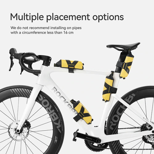 1L Waterproof Bike Frame Bag for Commuting & Touring | ROCKBROS
