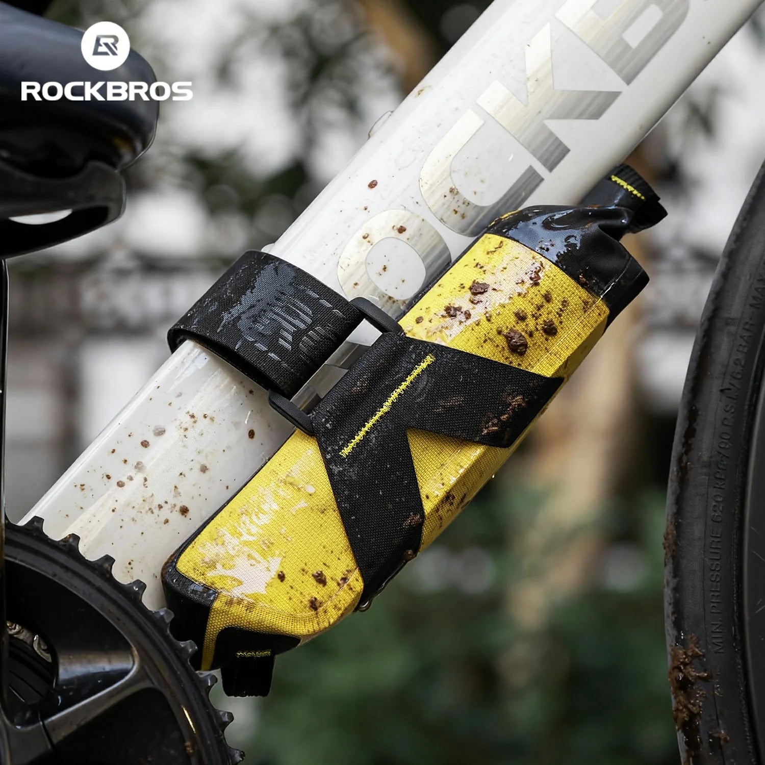 1L Waterproof Bike Frame Bag for Commuting & Touring | ROCKBROS