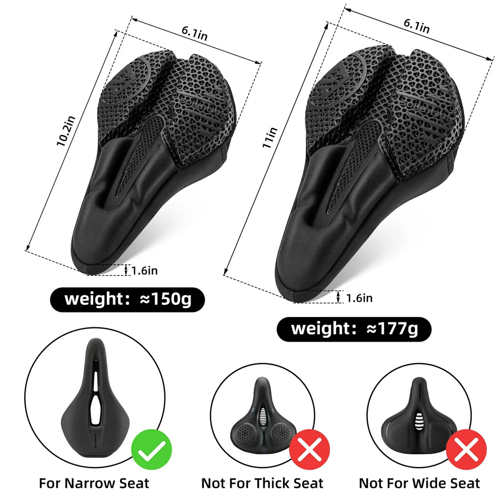 Funda De Sillín Para Bicicleta Con Tecnología De Impresión 3D