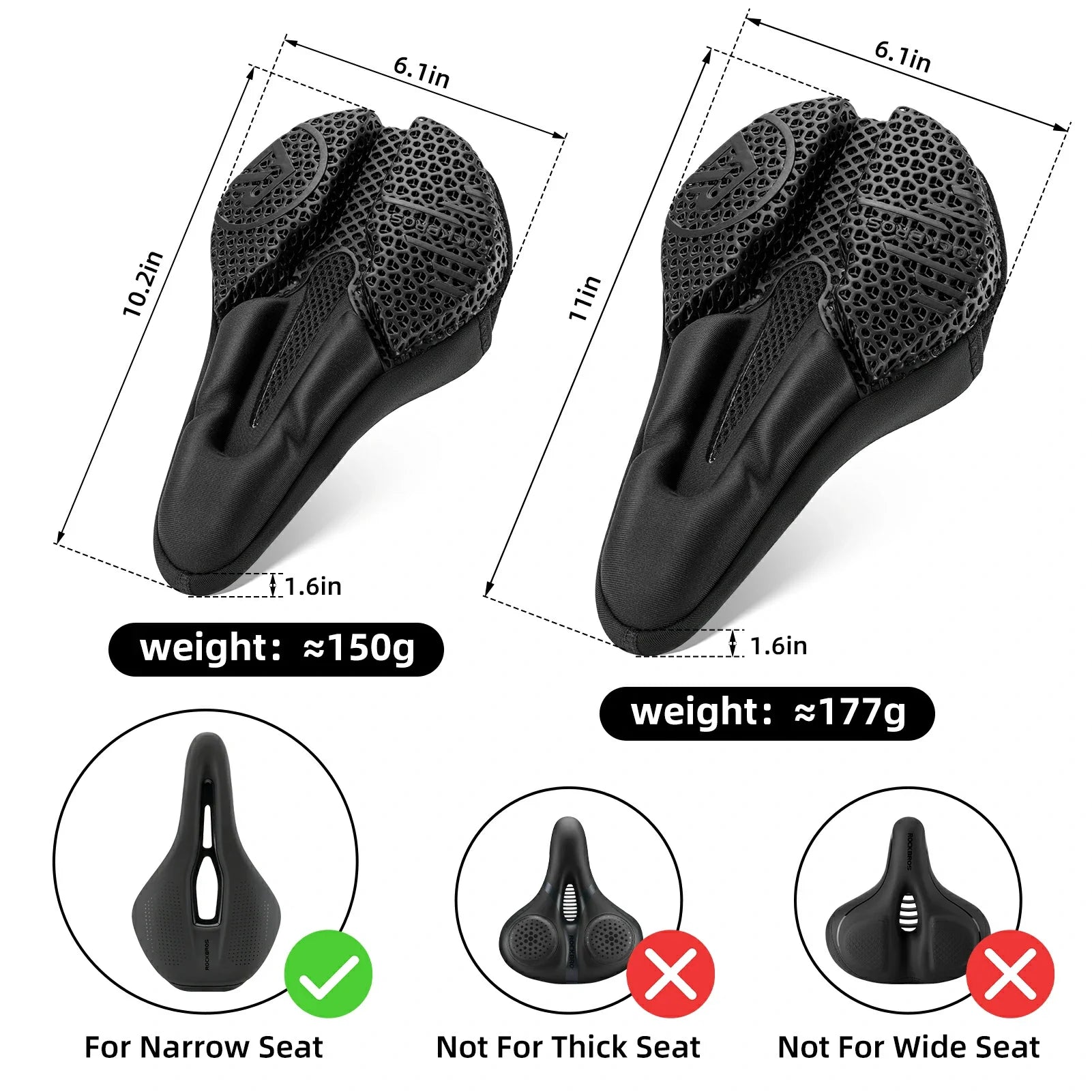 Funda De Sillín Para Bicicleta Con Tecnología De Impresión 3D