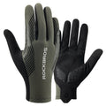 ROCKBROS MTB Gloves - Touch Screen, Anti-Slip Full Finger Cycling Gloves - ROCKBROSUSA