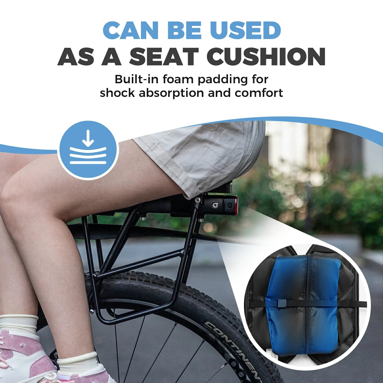 5L Expandable Bike Seat Bag - D83
