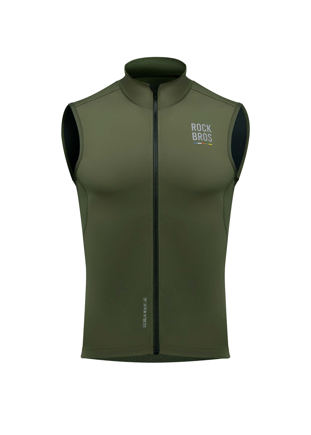 ROCKBROS Road-to-Sky Wind Proof Warm Vest #Color_Army Green