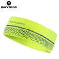 ROCKBROS Reflective Sports Sweat Band - Stay Cool & Visible #Color_Yellow