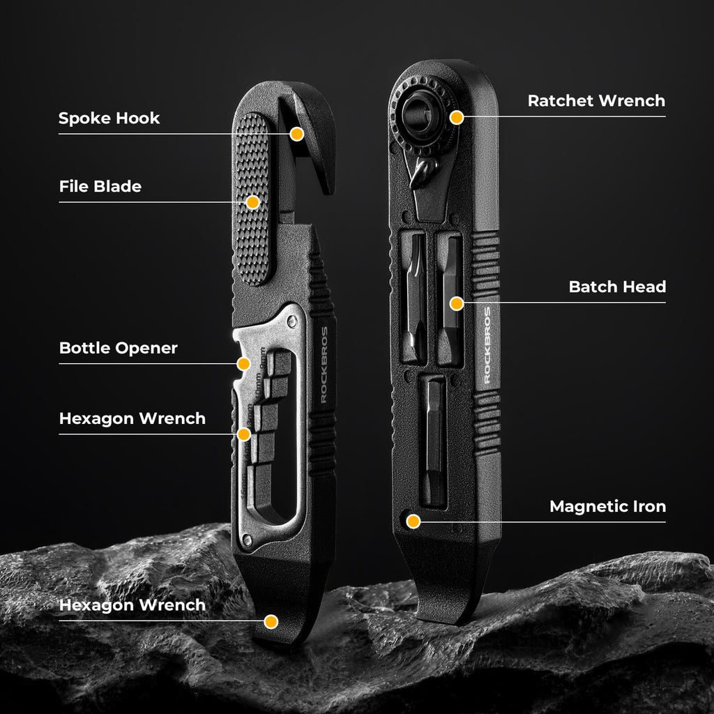 ROCKBROS 14-in-1 Multifunctional Bike Tool – Your Ultimate Ride Companion!