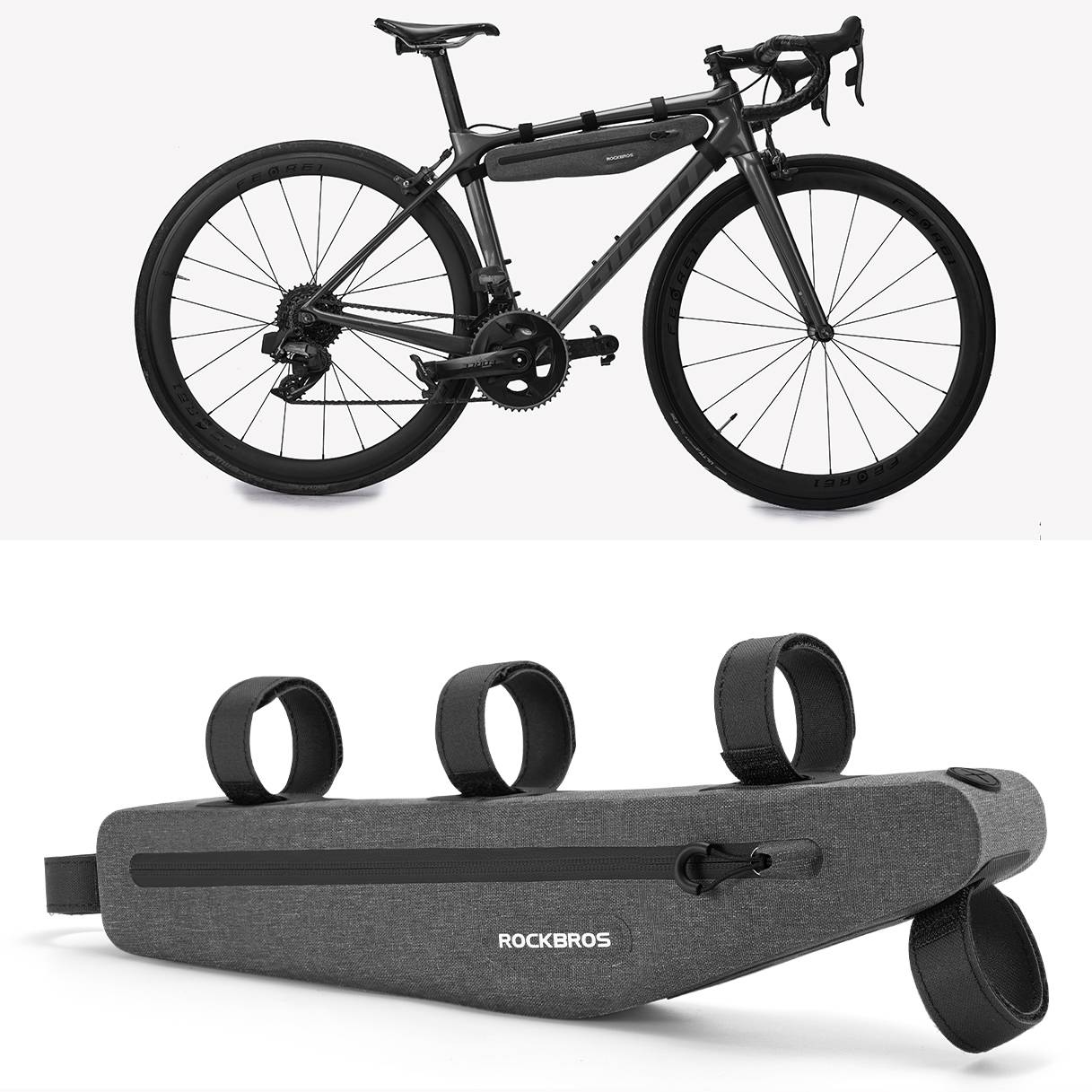 ROCKBROS Bicycle Bag Waterproof Cycling Pouch 1.5 L Triangle Bag - ROCKBROS-UK