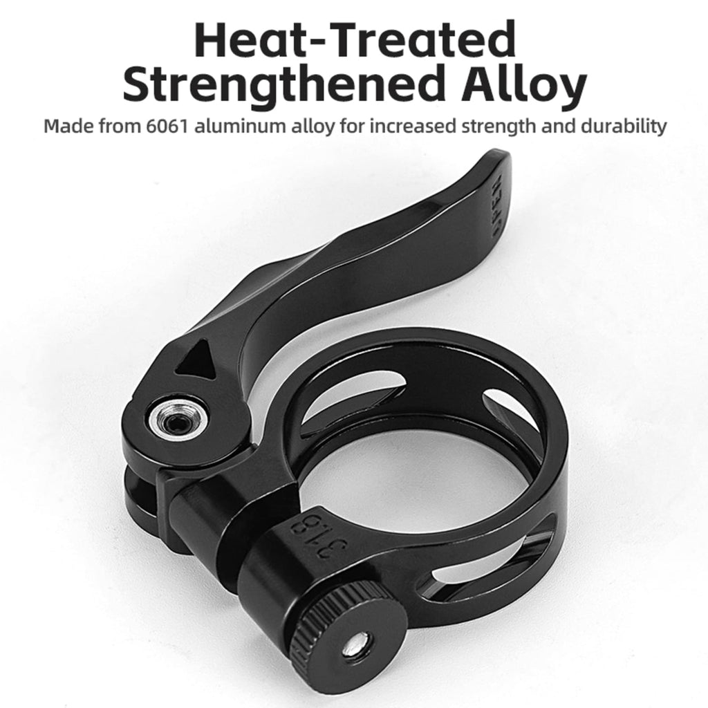 ROCKBROS Quick-Release Bicycle Seat Clamp – Instant Height Adjustment for Any Ride 