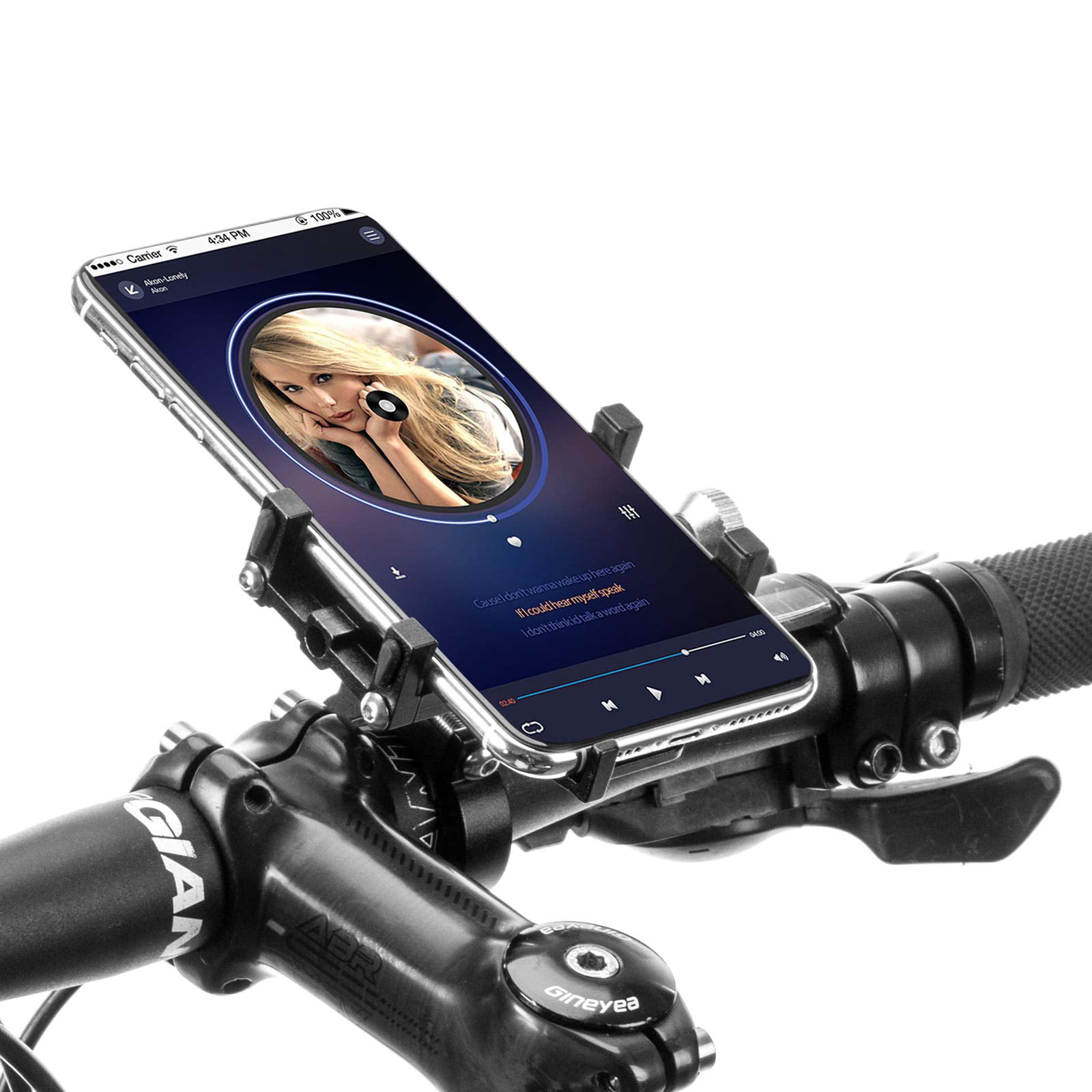 ROCKBROS Bike Mobile Phone Holder CNC Aluminum Bracket Five Claws Phone Holder - ROCKBROS-UK