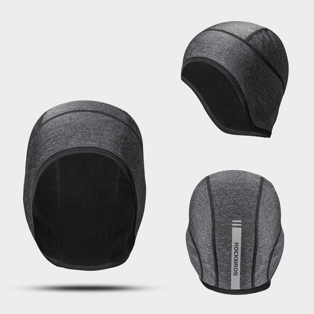 ROCKBROS Cycling Windproof Skull Cap with Ear Covers & Helmet Liner