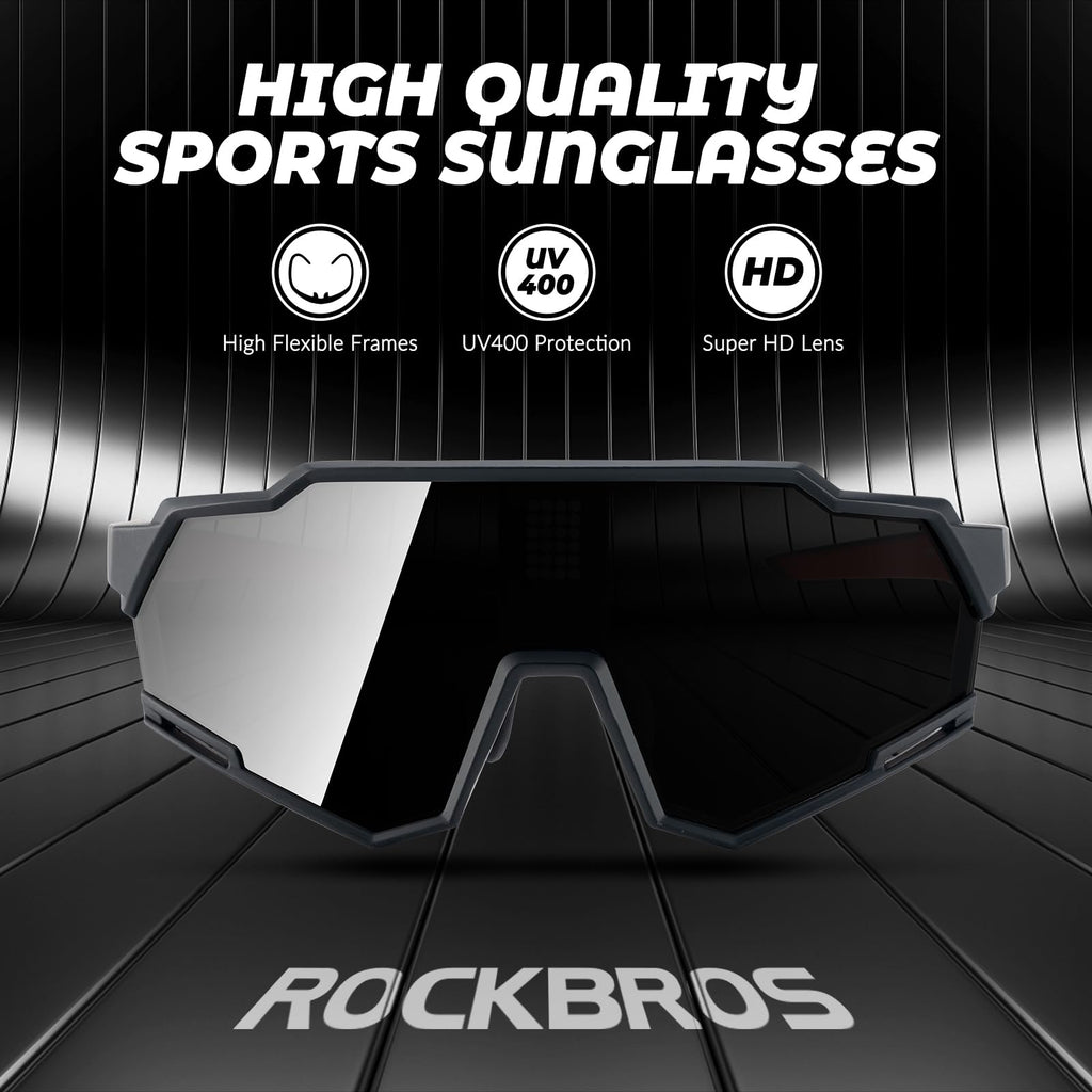 ROCKBROS Intelligent Cycling Glasses Sunglasses Photochromic + Polarized