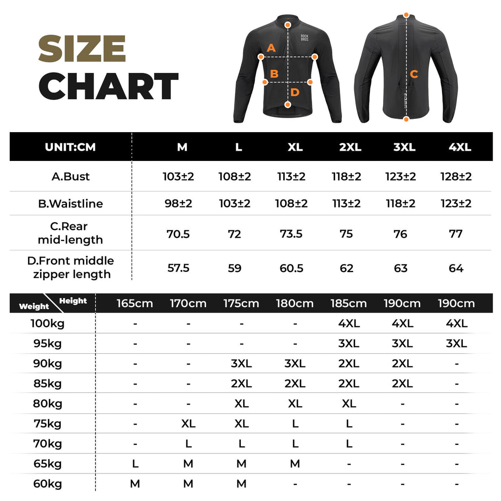 ROCKBROS Long-Sleeve Cycling Windbreaker Jacket – Ultimate Weather Protection!​ 