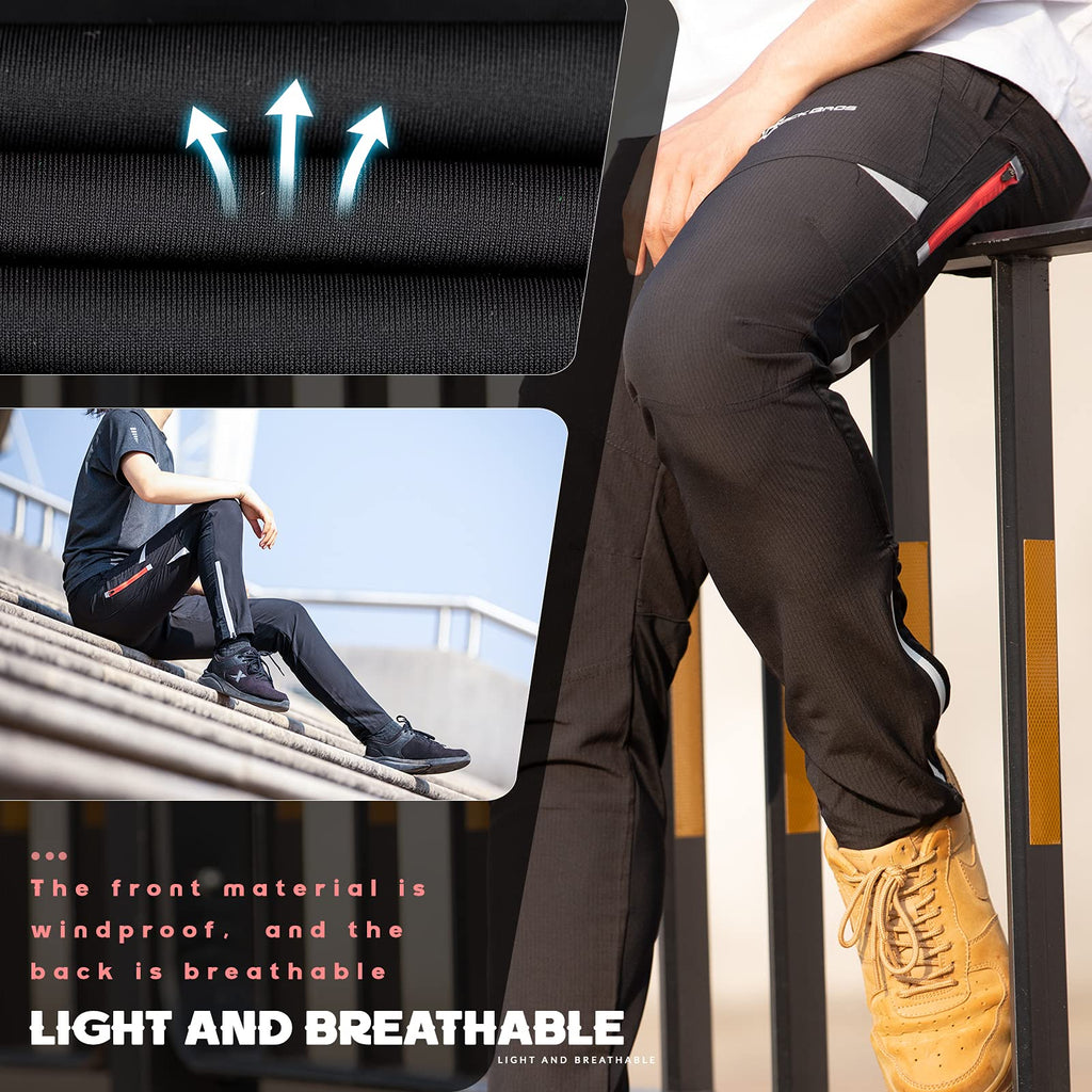 ROCKBROS Men’s Cycling Trousers Breathable Sport Pants High Elastic