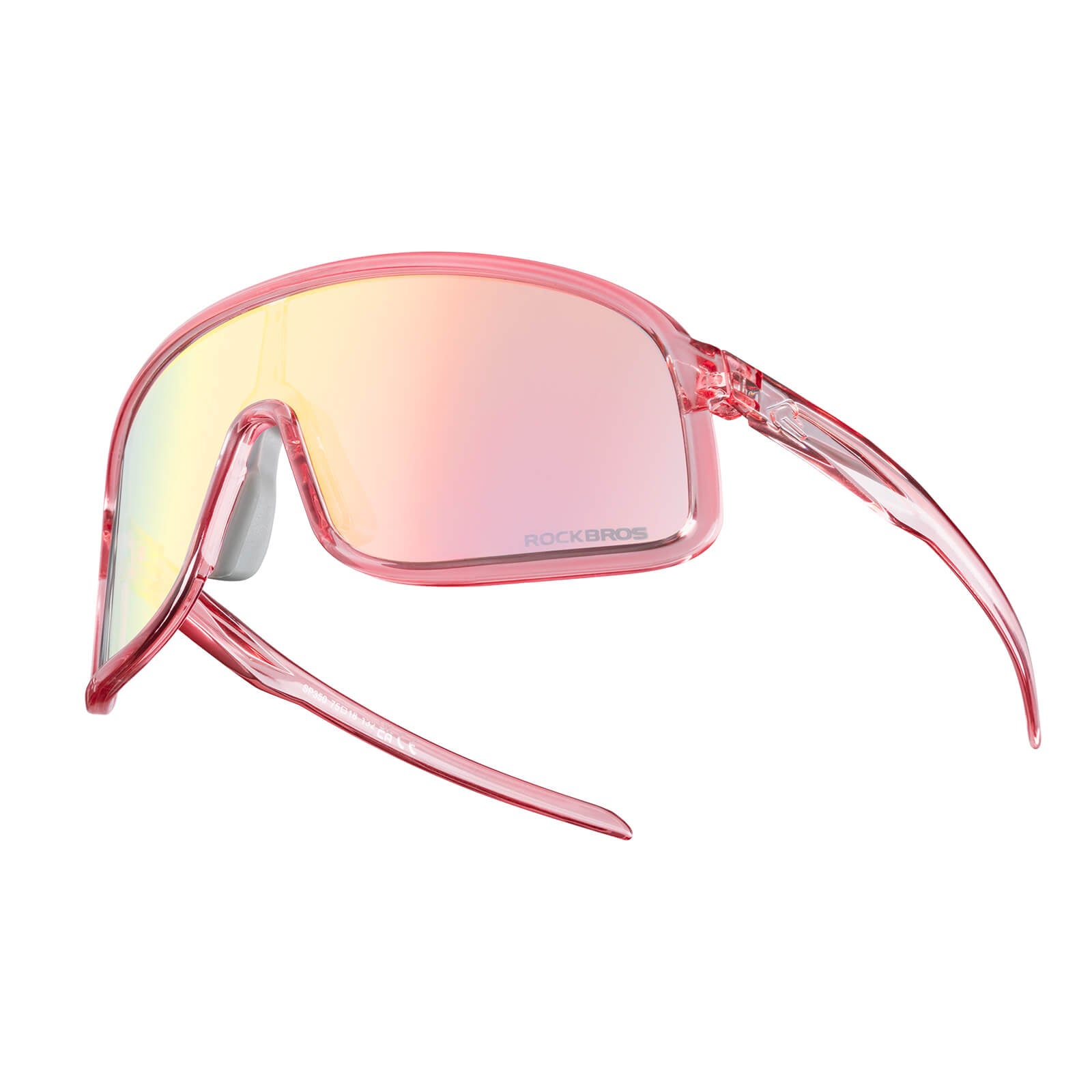 ROCKBROS-Photochromic-Sunglasses-TR90-Frame-Cycling-Glasses-UV400-Unisex-SP350 #Color_Dusty Rose
