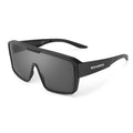 ROCKBROS SP348 polarised cycling sunglasses designed to fit over prescription glasses, UV400 protection and windproof design. #Color_Dark Gray