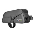 rockbros road-to-sky magnetic top-tube frame bag, 100 % waterproof, expandable 0.6–0.9 l, secured to carbon frame