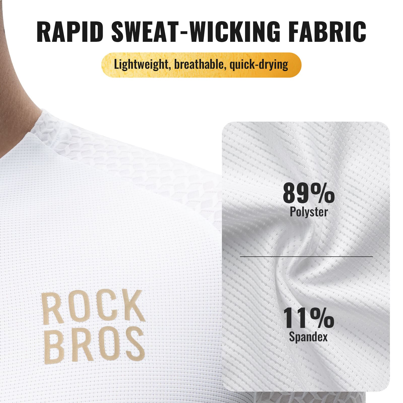 ROCKBROS Men’s Cycling Jersey – Diamond Pattern | Ride Hard, Stay Stylish! 