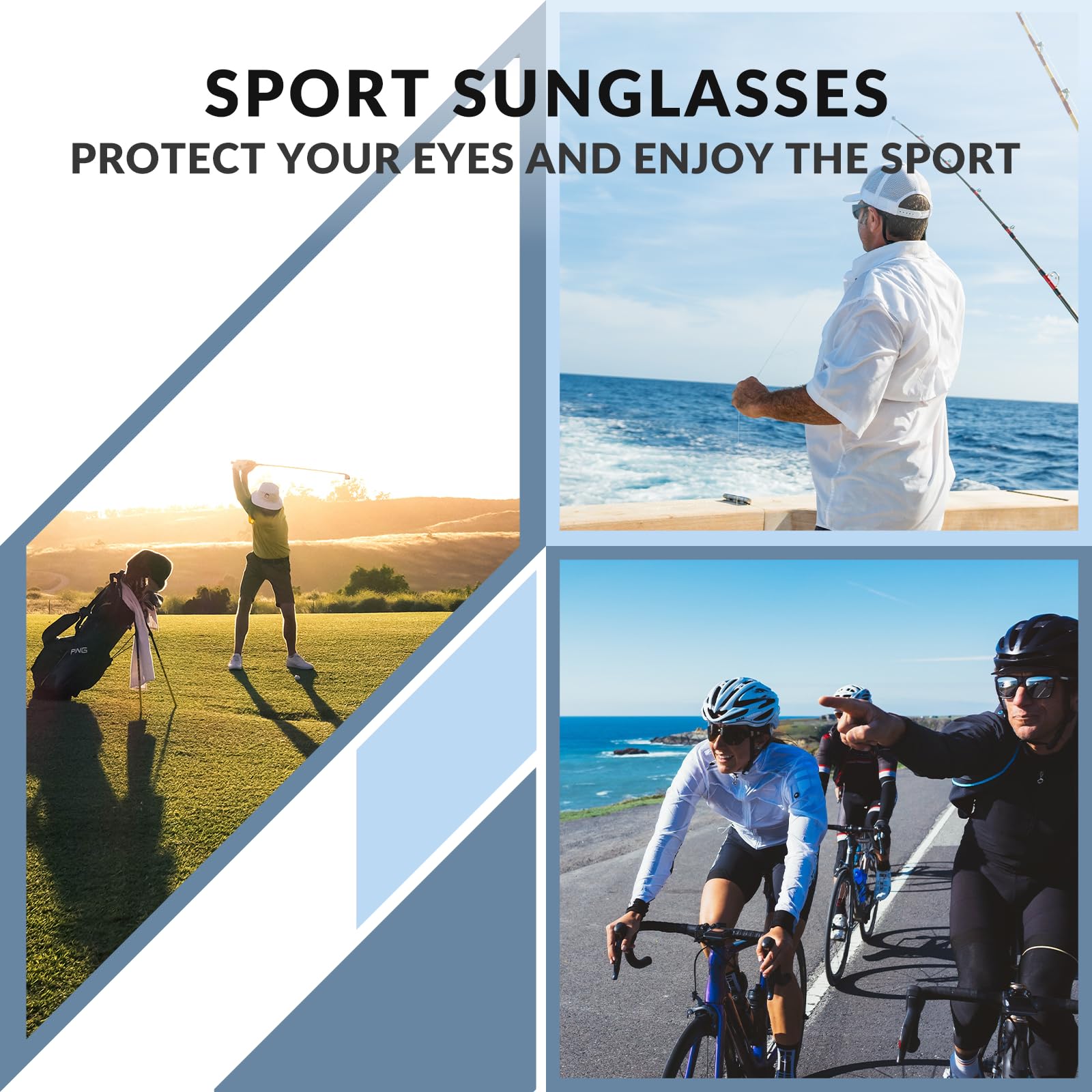 ROCKBROS Sports Sunglasses Photochromic Sunglasses with Headband #Style_Pink-photochromic Lenses