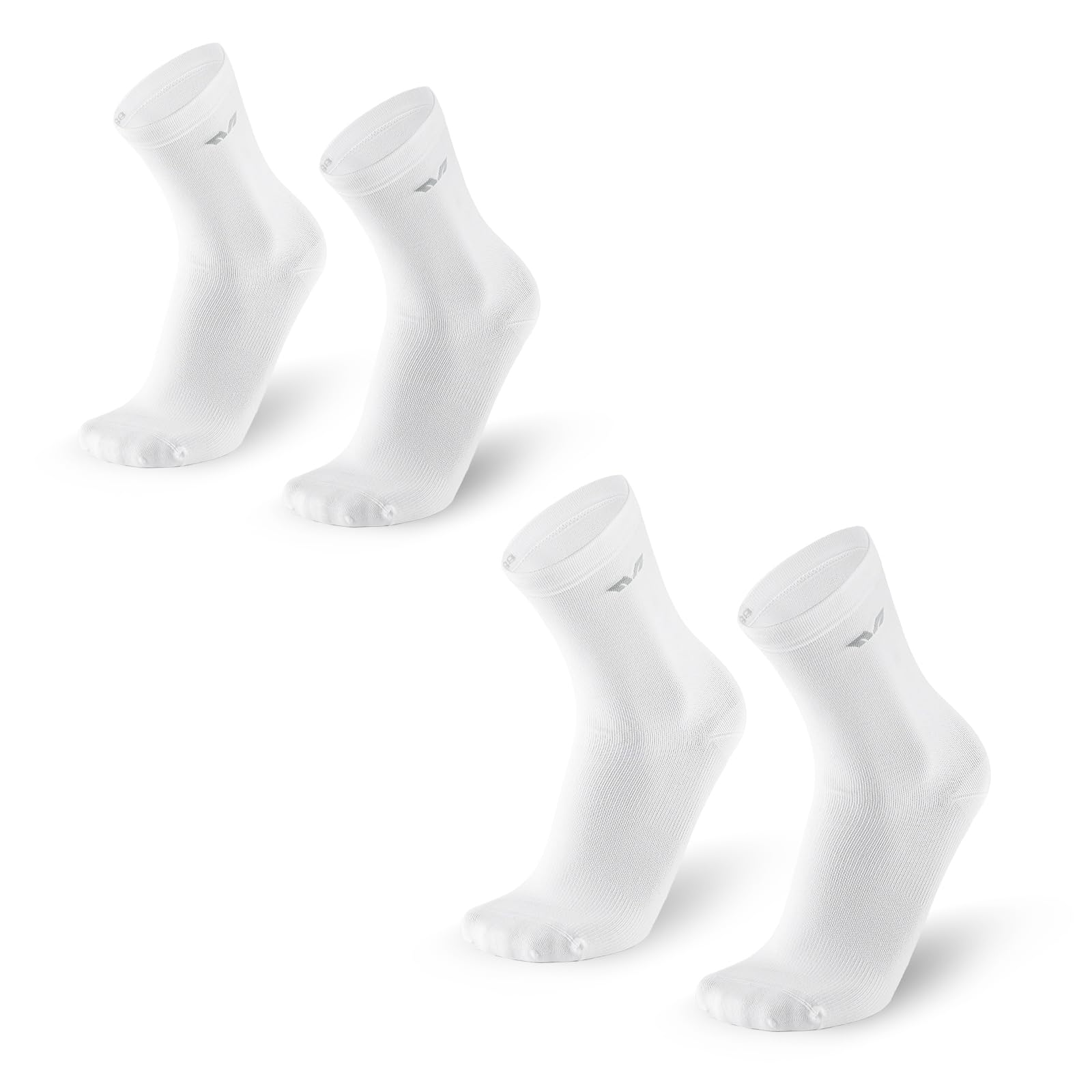 ROCKBROS TVI Performance Cycling Socks 2-Pairs Lightweight Breathable Crew - ROCKBROS-UK