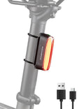 ROCKBROS Smart Bike Rear Light Magnetic Tail Light Rechargeable Waterproof