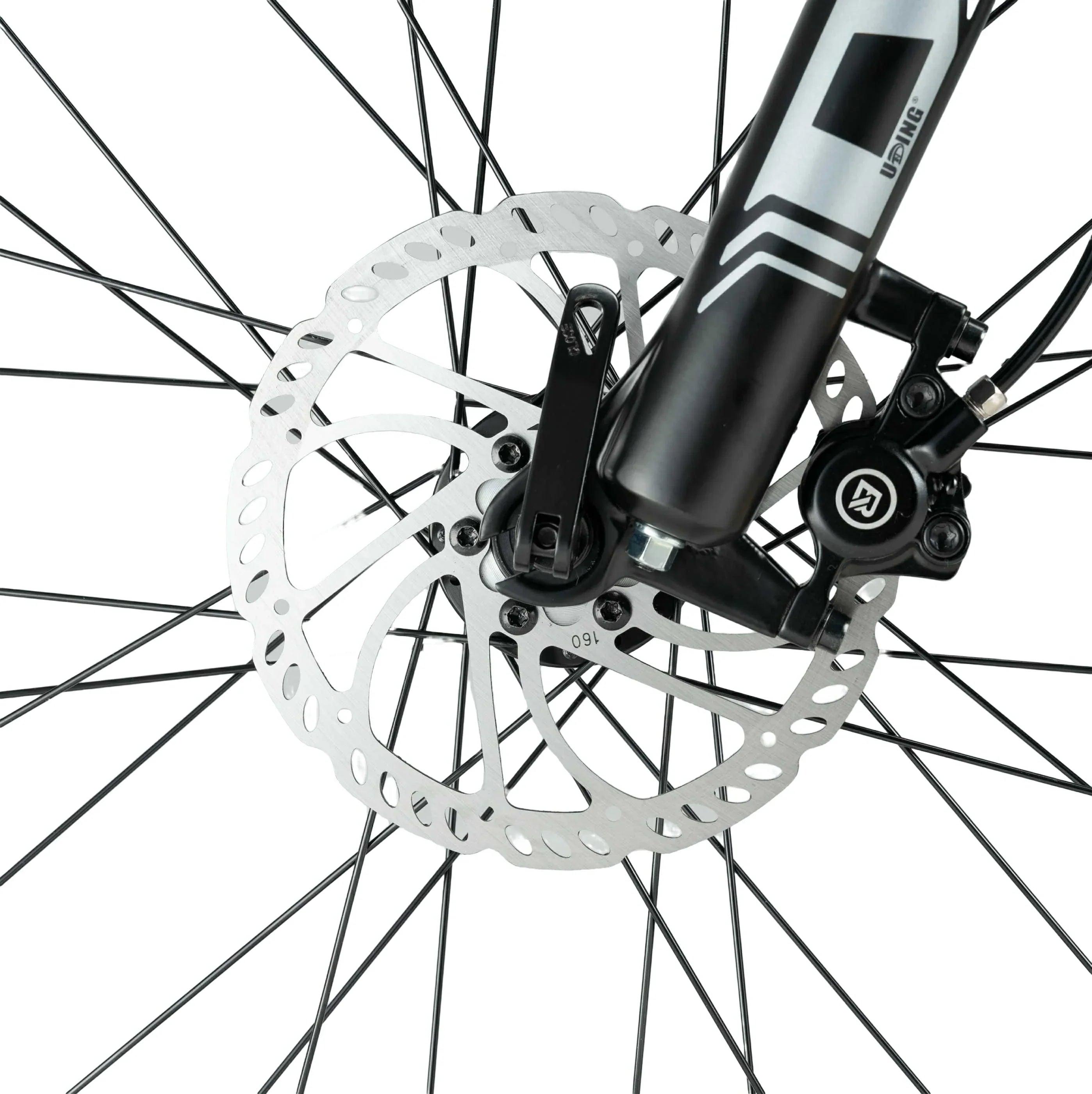 Smooth riding 26-inch bicycle suspension fork