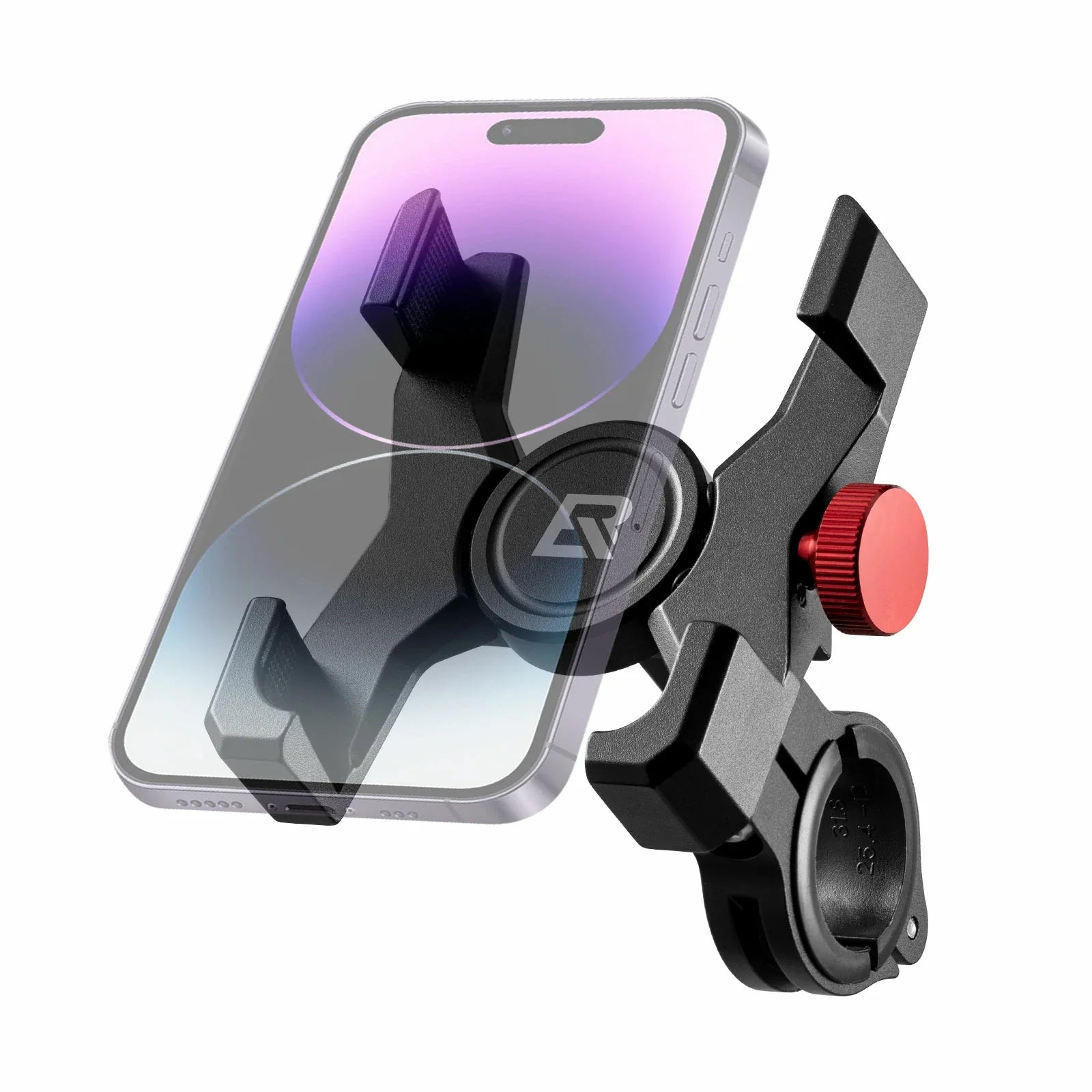 Aluminium Bicycle Phone Holder – Universal Mount for 4.7"-7.1" #Type_Clamp Ring Mount