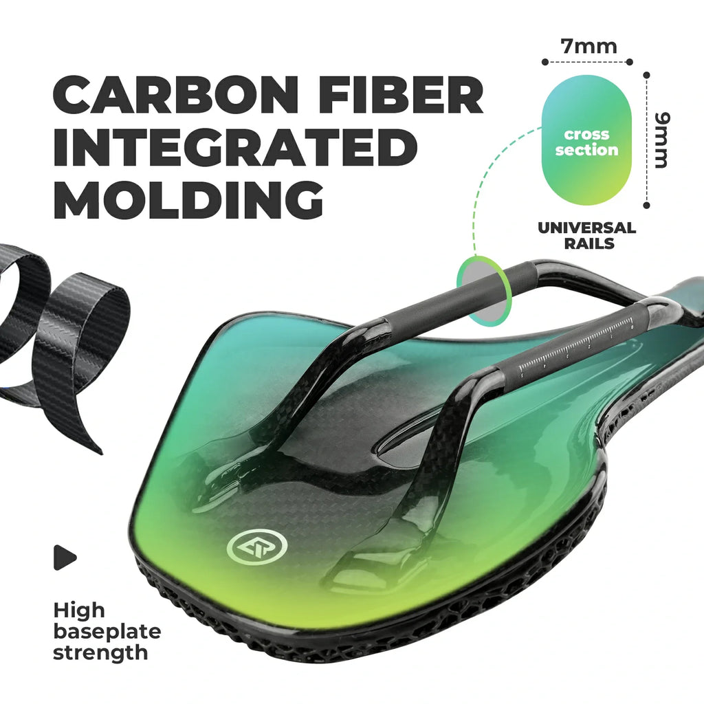Comfortable soft 3D printed bicycle saddle for long rides