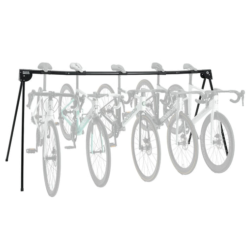 bicycle display stand for stable bike parking and storage at home or in the garage#Size_Five-bikes style