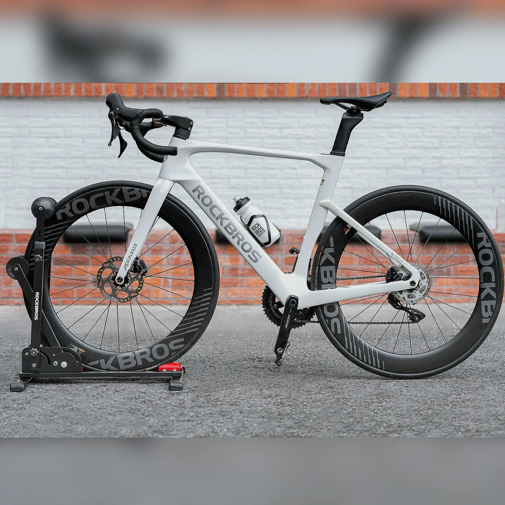 ROCKBROS bike floor stand foldable steel bicycle rack