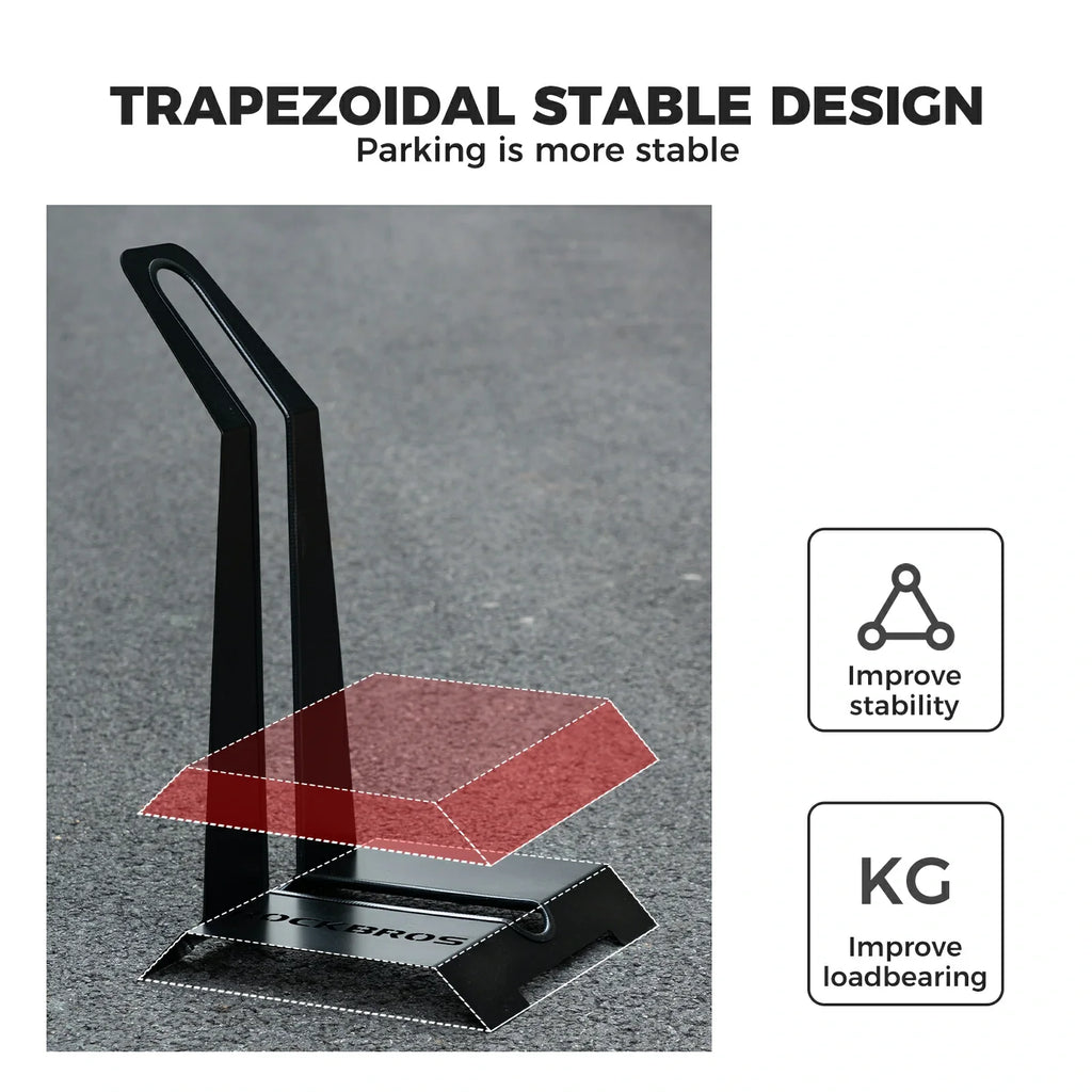 carbon steel bike stand bicycle storage rack for stable parking