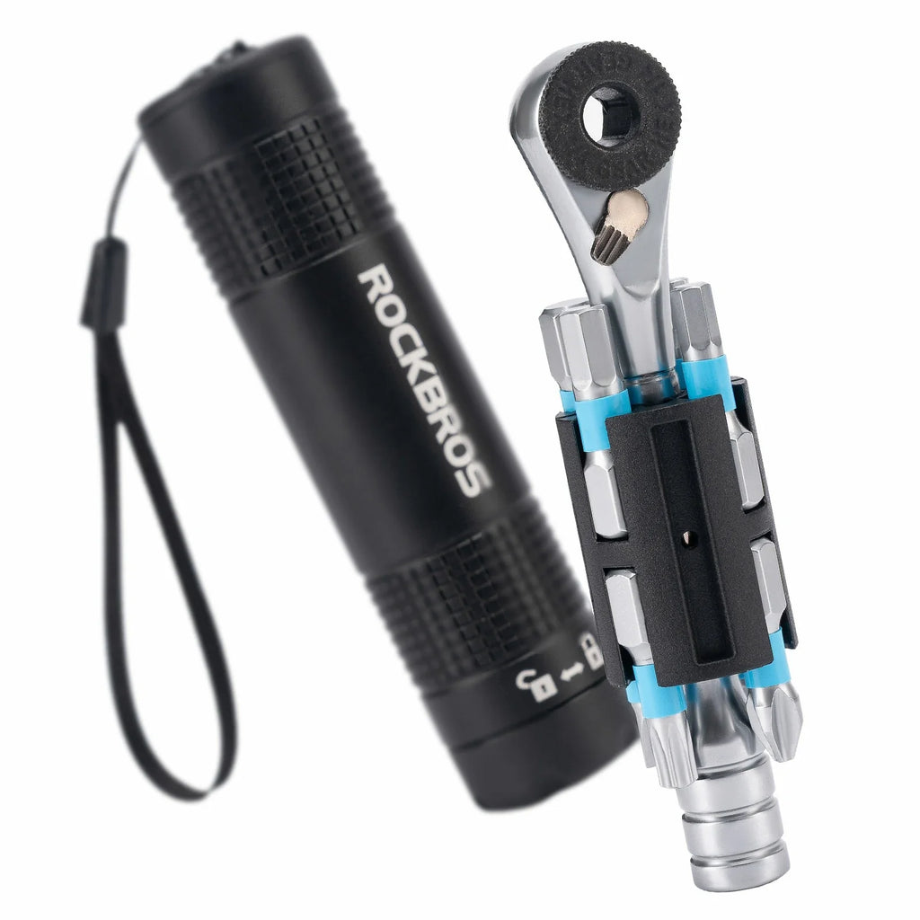 Compact Ratchet Tool Set Lightweight Cycling & Everyday Repair Kit
