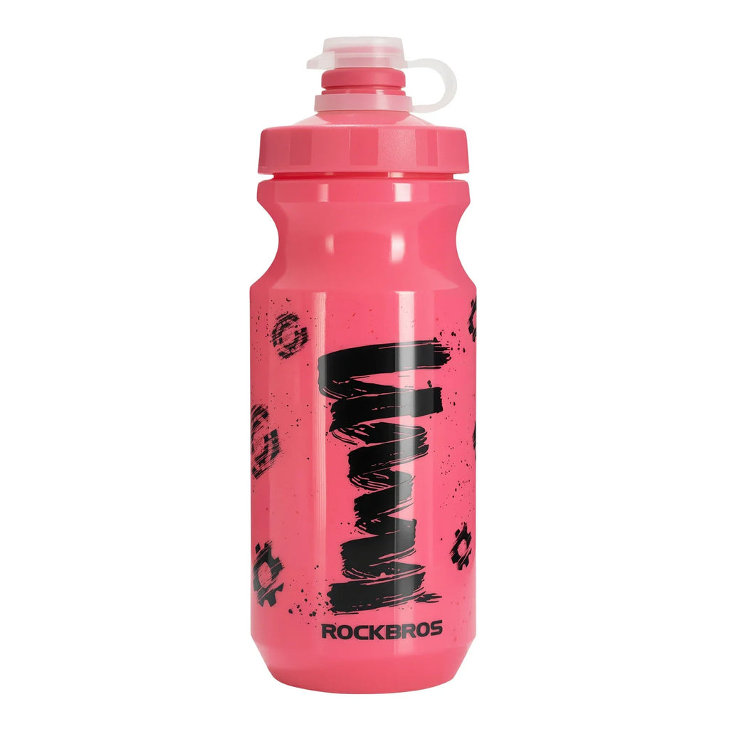 600ml cycling water bottle for bike bottle cage#color_pink