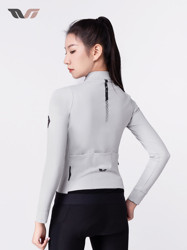 Maillot de ciclismo de forro polar ligero para mujer