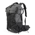 Qunature lightweight hiking backpack designed for outdoor adventures, offering comfort, durability, and practical storage options. #Color_Black