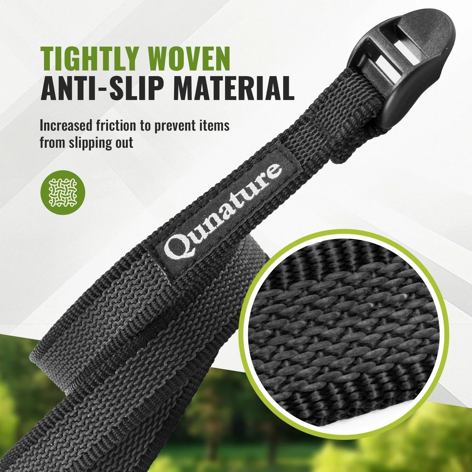 2-Pack Multi-Purpose & Adjustable Cargo Binding Belt for Bikepacking