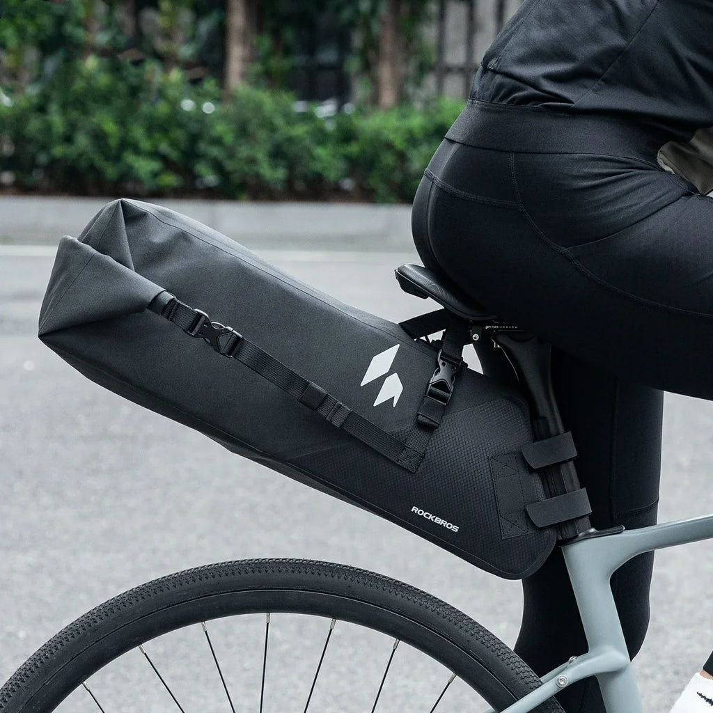 RideMate 100% Waterproof Bike Tail Bag 13L AS-157