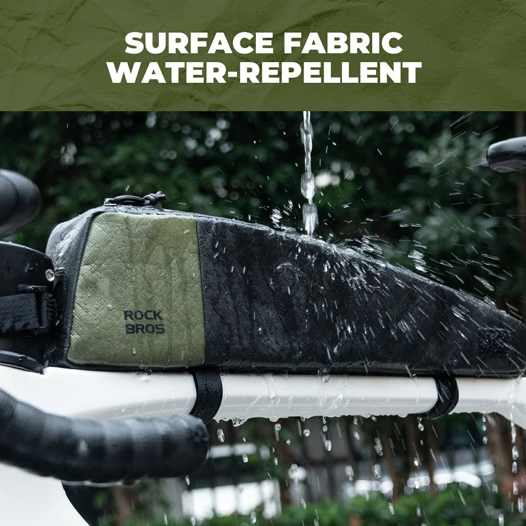rockbros extended 0.9 l top-tube frame bag