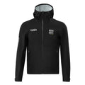 road-to-sky ultralight foldable rain jacket in hi-vis colour #Color_Black
