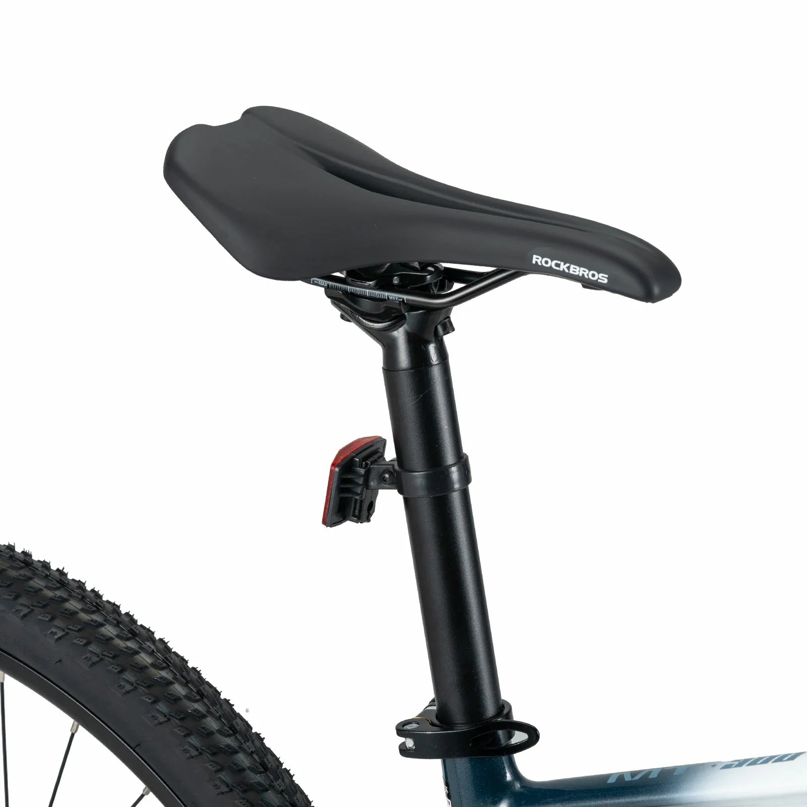 Rockbros 27.5 inch aluminium mountain bike in teal for cross-country and trail riding#color_lake teal