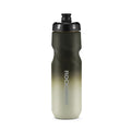 ROCKBROS lightweight bike bottle with pull-top lid, available in 600ml and 750ml sizes, designed for easy hydration during cycling. #Color_Gradient Gray White (750ml)