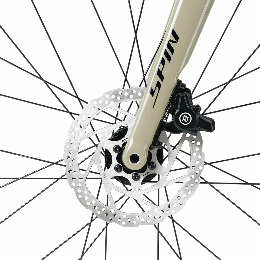 Rockbros flat bar road bike in bronze with aluminium frame and carbon fork#color_Moss Green