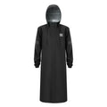 rockbros hooded long rain poncho #Color_Black