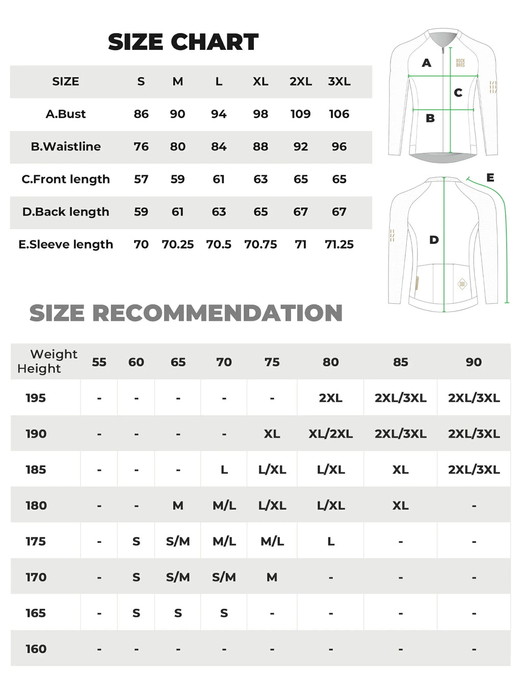 Long Sleeve Cycling Jersey YDCX008
