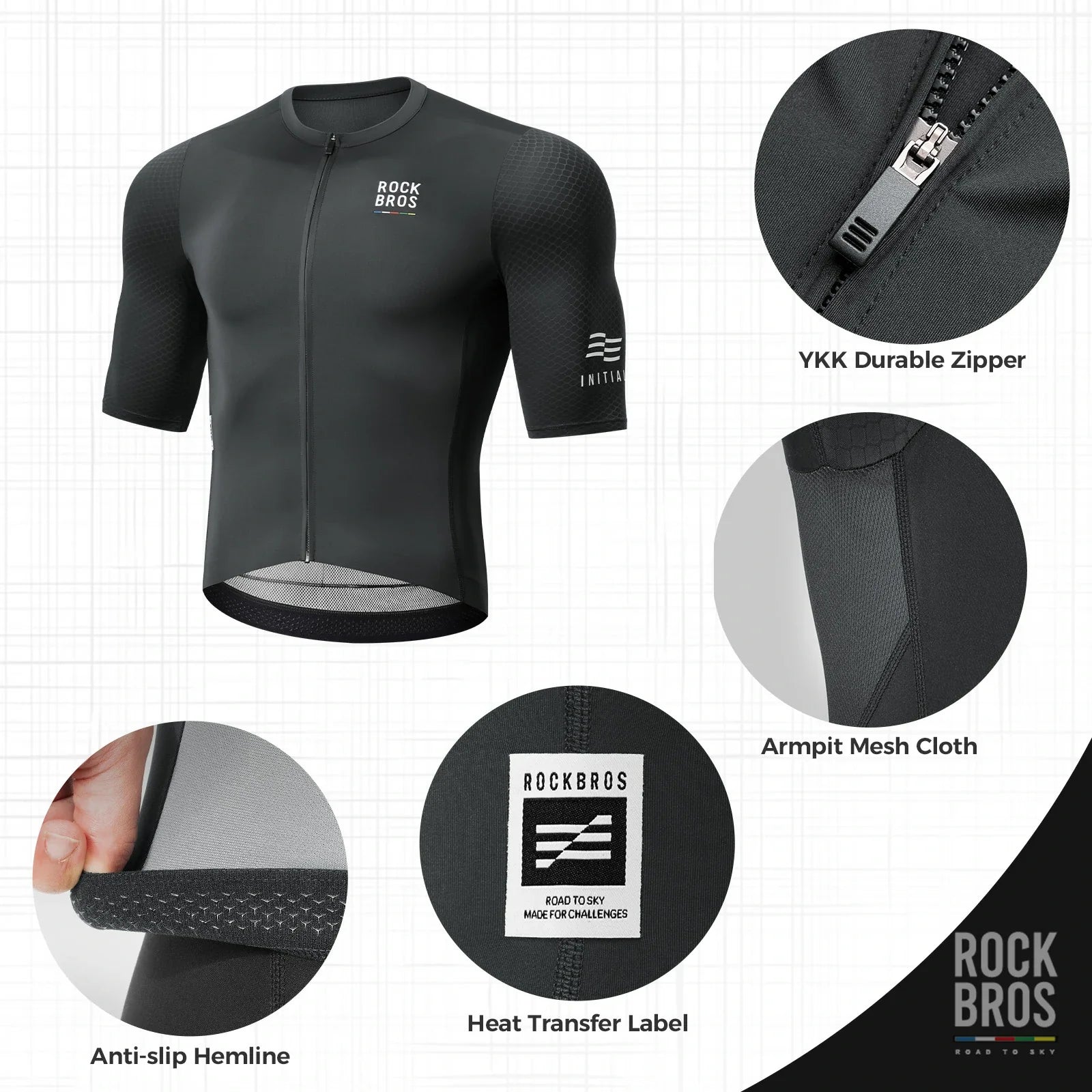 ROAD TO SKY  Men’s Cycling Jersey