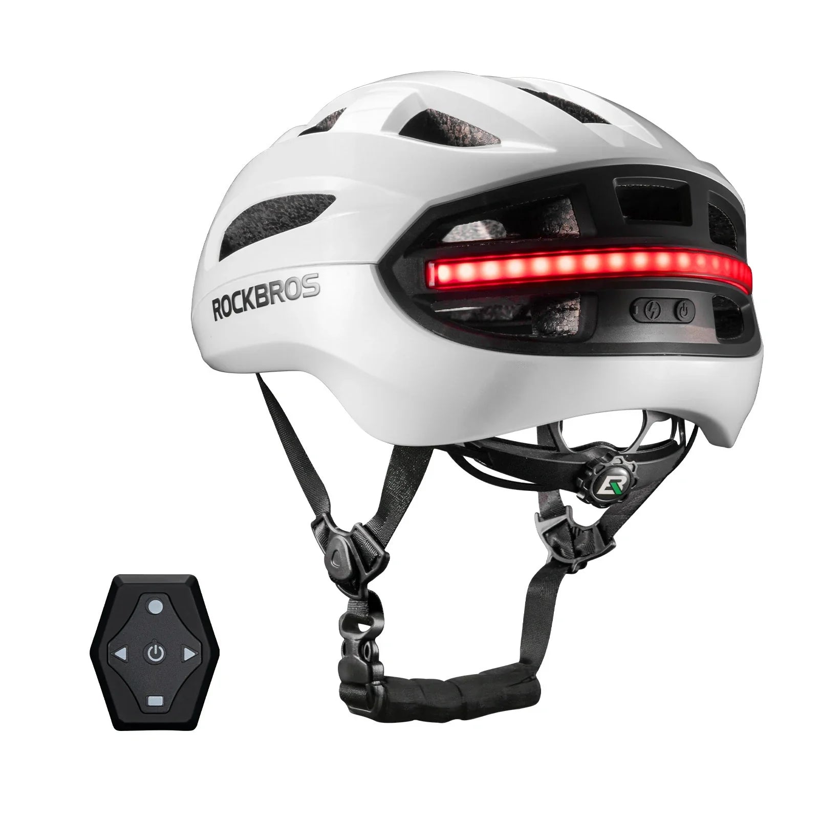 Smart Bike Helmet with Remote-Controlled Rear Light - ROCKBROS-UK