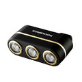 rockbros smart rear bike light with 3-colour led and brake-sensing technology