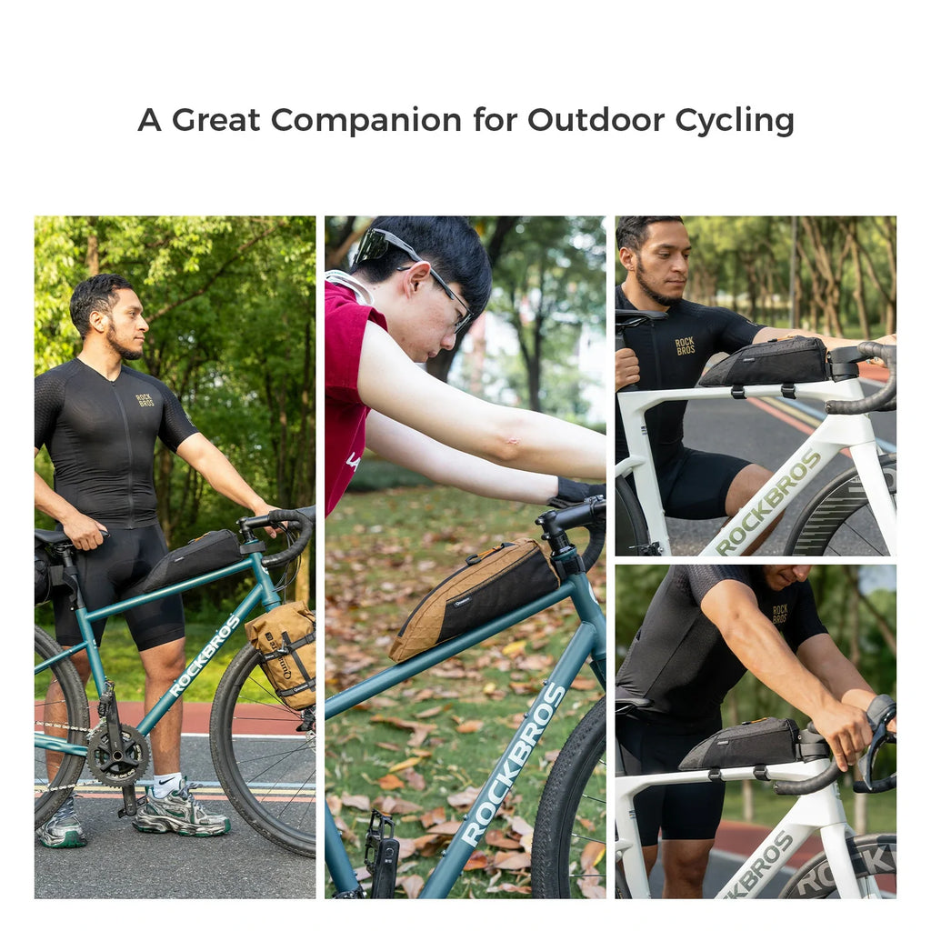 Bikepacking Frame Bag Top Tube Bag For Gravel Bike