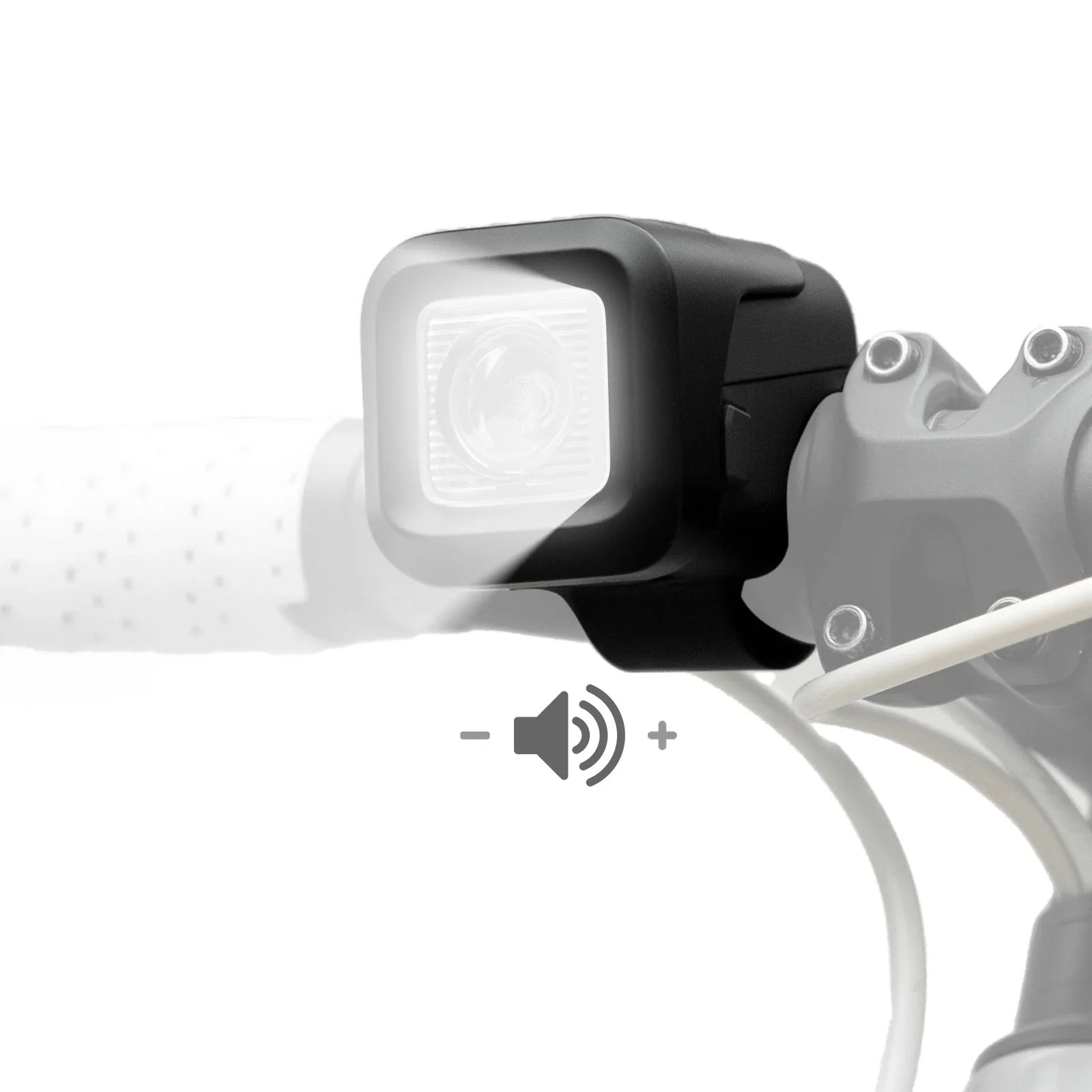 Electric Bicycle Headlight with Horn