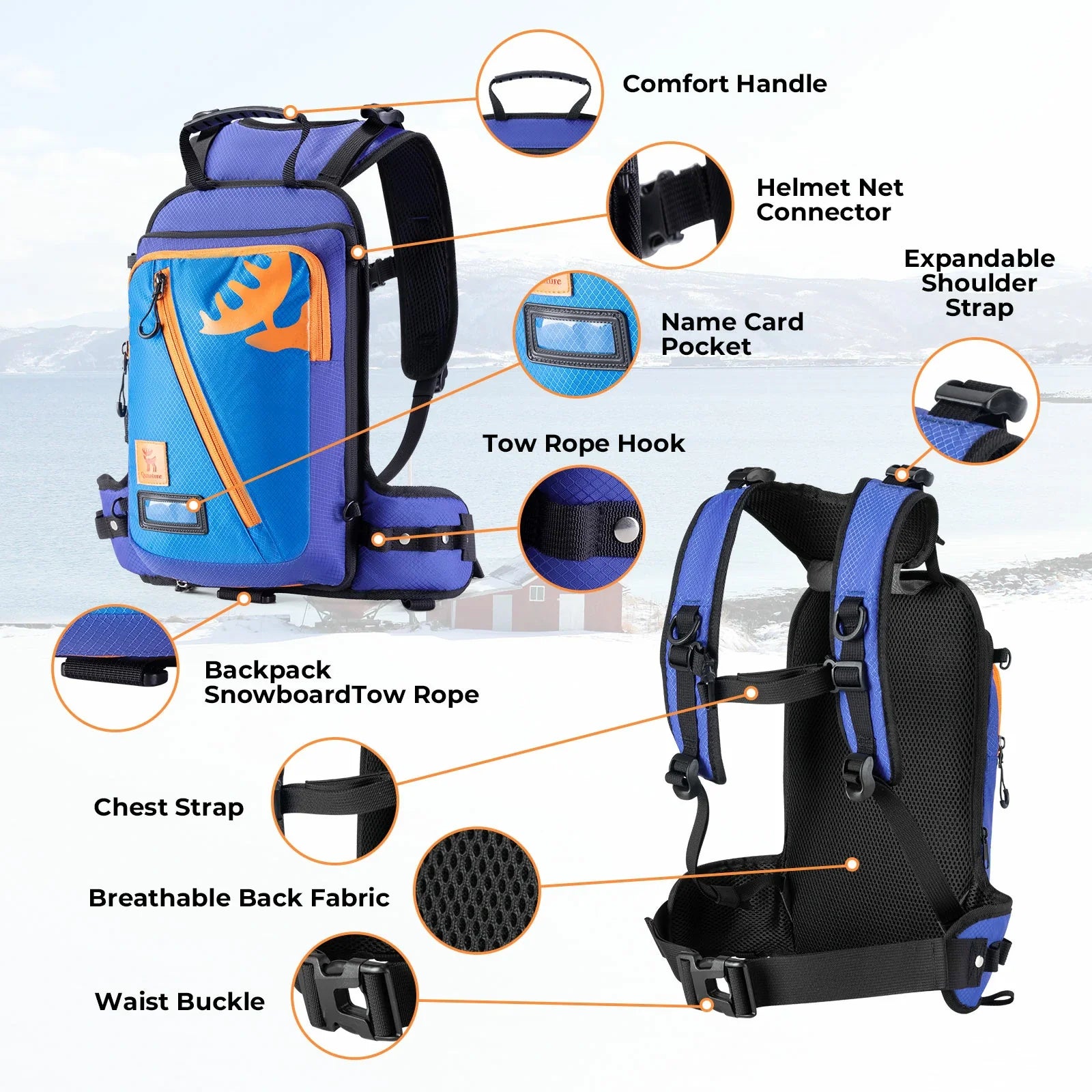 ski workout strap for snowboard beginners